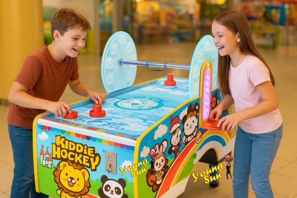 雙人運動遊戲機親子互動首選！兒童曲棍球機空氣曲棍球桌雙人對戰遊戲機室內遊樂館百貨親子區陽昇國際