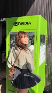 NVIDIA 娃娃機 一夾入魂！NVIDIA 品牌娃娃機娃娃機租賃AI科技展展場品牌客製化娃娃機陽昇國際