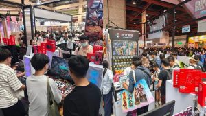 台北世貿電玩展人潮引爆！大型扭蛋機出租成品牌吸客神器造型扭蛋機客製化扭蛋機陽昇國際